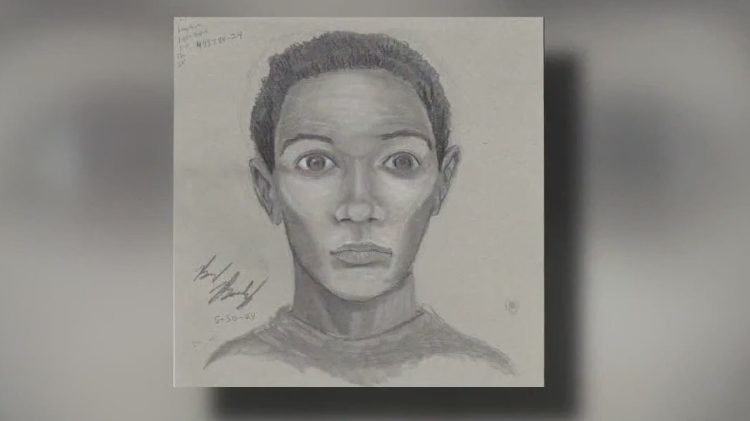 Police release suspect sketch of man accused of attacking another man