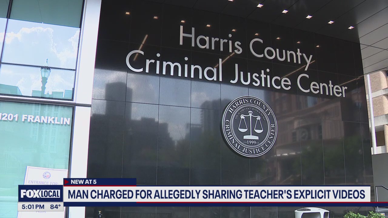 Man charged in sharing teacher's explicit videos