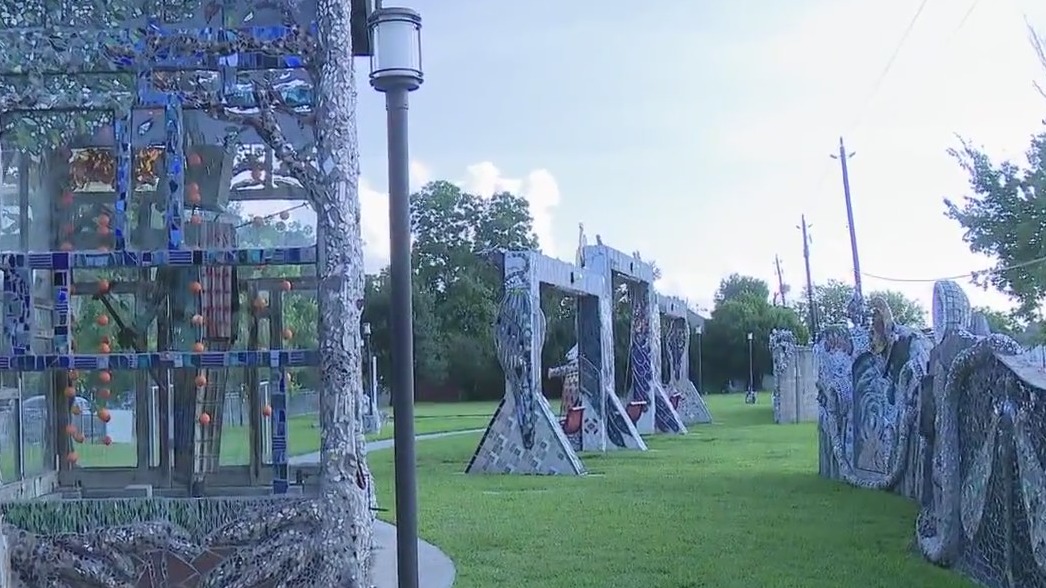 Live look at Smither Park?s Mosaics