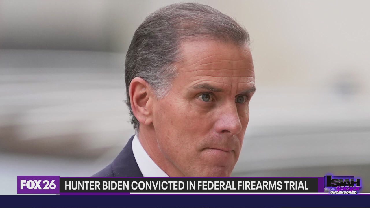 Hunter Biden convicted in federal firearms trial