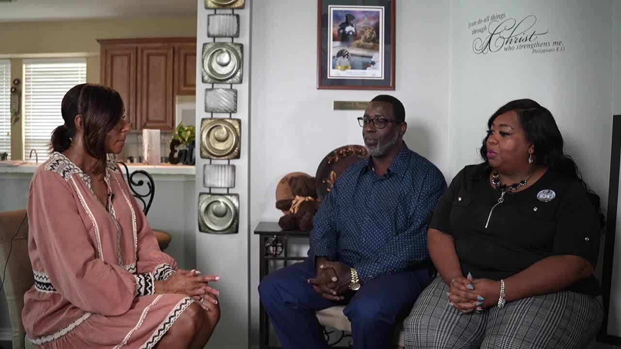 Parents of Texas prison guard talk with FOX 26