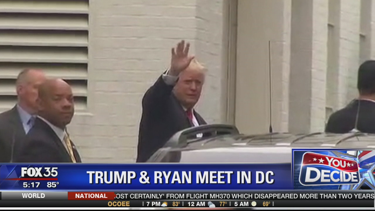 Ryan and Trump discuss issues and GOP unity