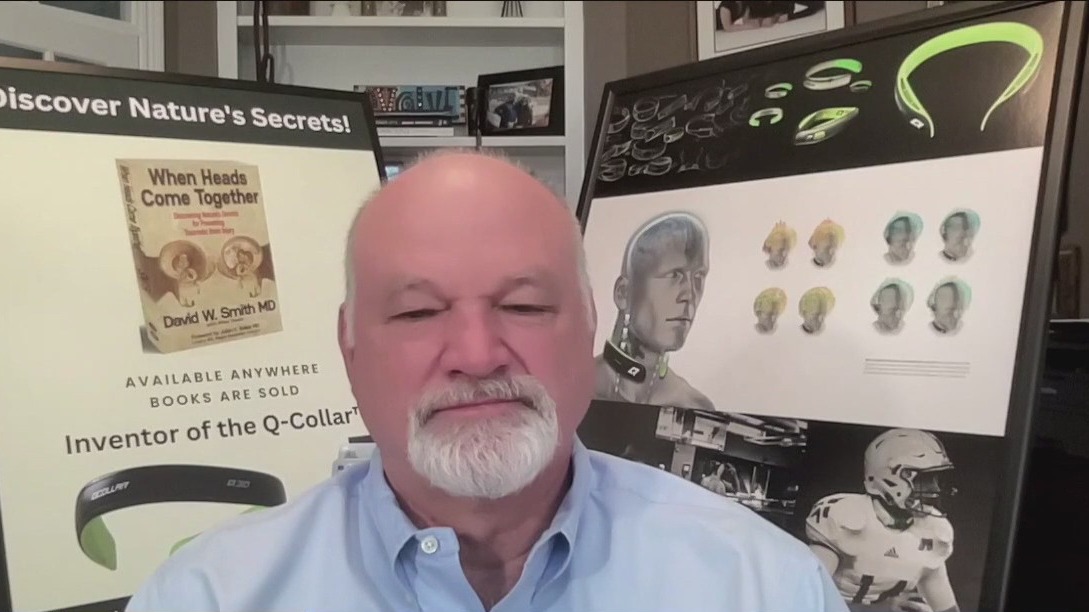 Doctor creates Q-Collar to help prevent traumatic brain injuries in athletes