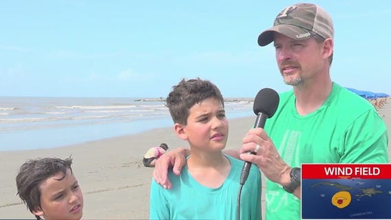 Families travel to Galveston beaches for July 4th