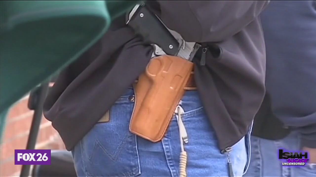 Guns discharging with no warning