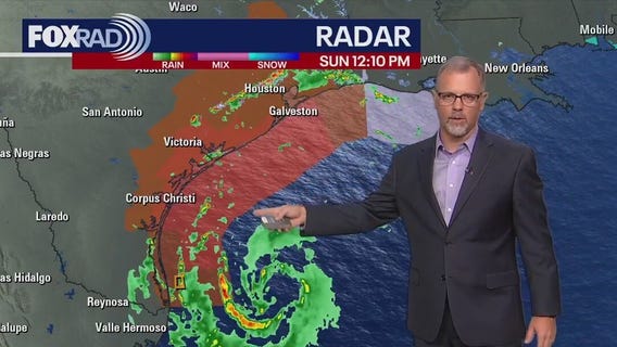 Tropical Storm Beryl: 1 p.m. Sunday update