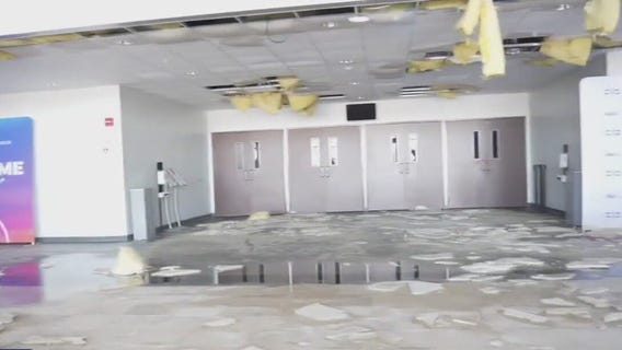 Lighthouse Church campus damaged from Beryl