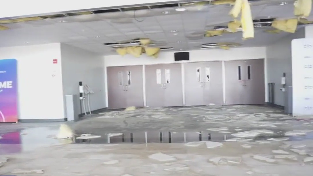 Lighthouse Church campus damaged from Beryl