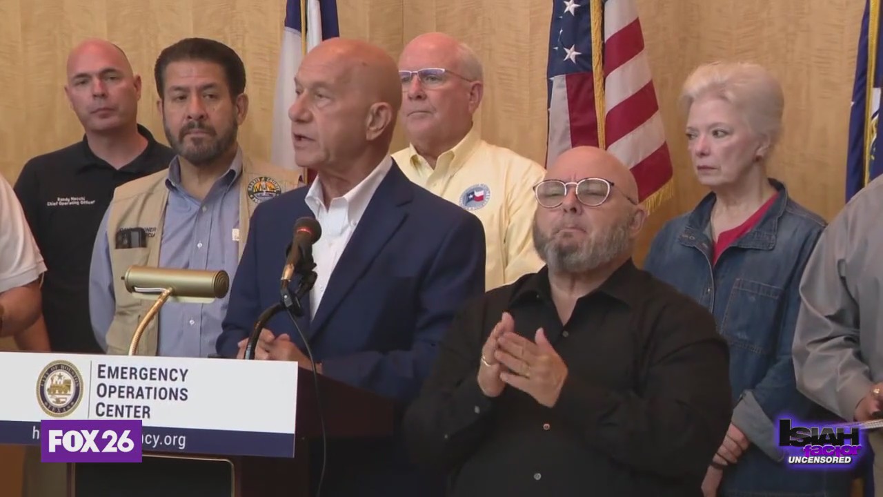 Political divide during the aftermath of Hurricane Beryl