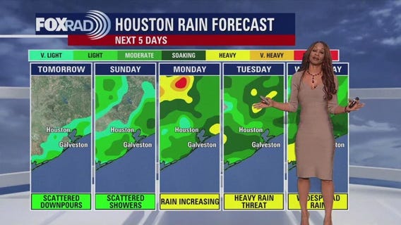 FOX 26 Houston Weather Forecast: Rain remains in the forecast