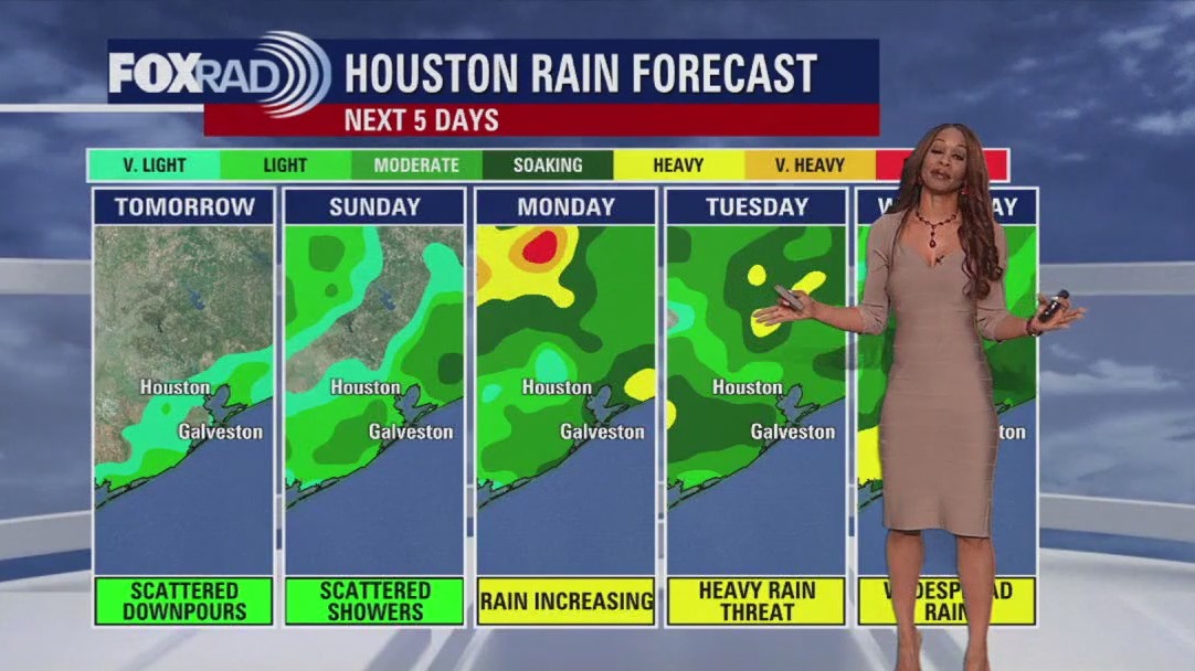 FOX 26 Houston Weather Forecast: Rain remains in the forecast