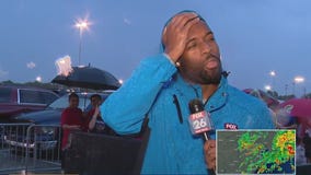 DaLaun braves rain for Texans Training Camp
