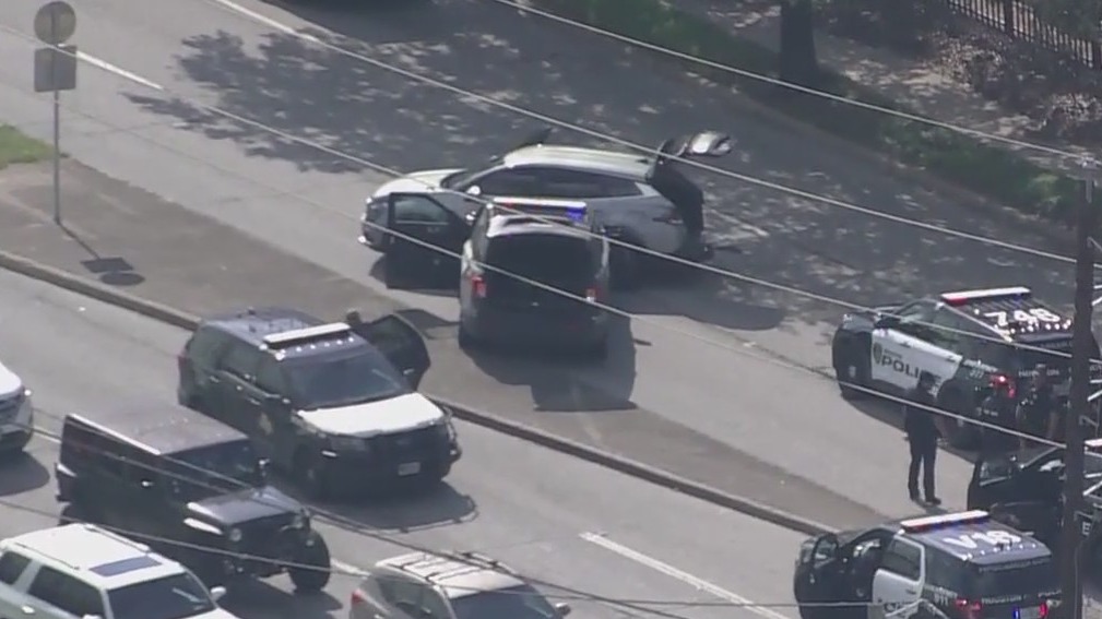 Crash ends police chase on Old Spanish Trail