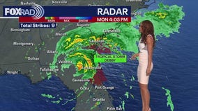 Debbie makes landfall, watching new tropical wave in Caribbean