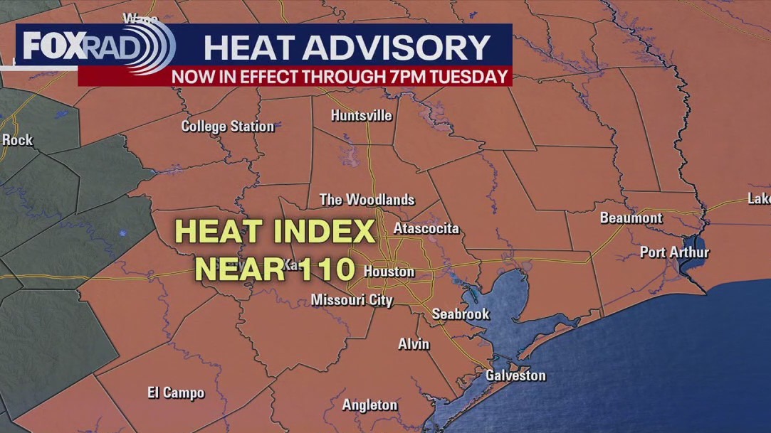 FOX 26 Houston Weather Forecast: The heat is here to stay this week