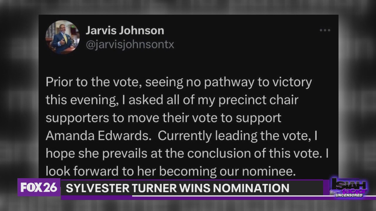 Sylvester Turner Wins Nomination