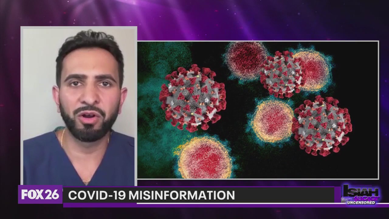 Houston Doctor dispels phony COVID-19 alert