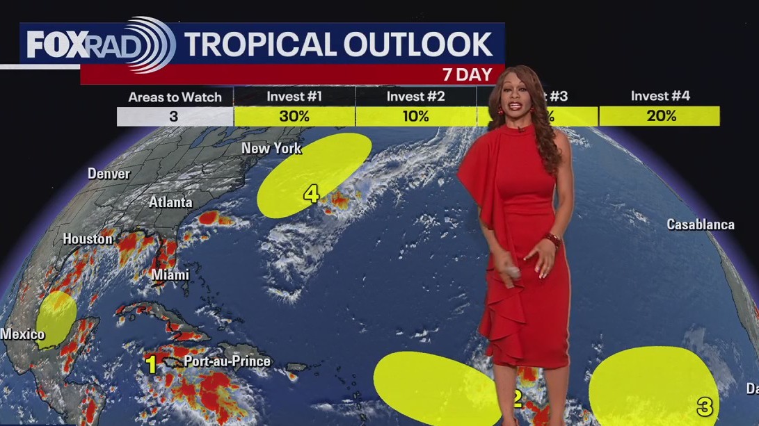 Watching tropical waves for possible development in Atlantic | FOX 26 ...