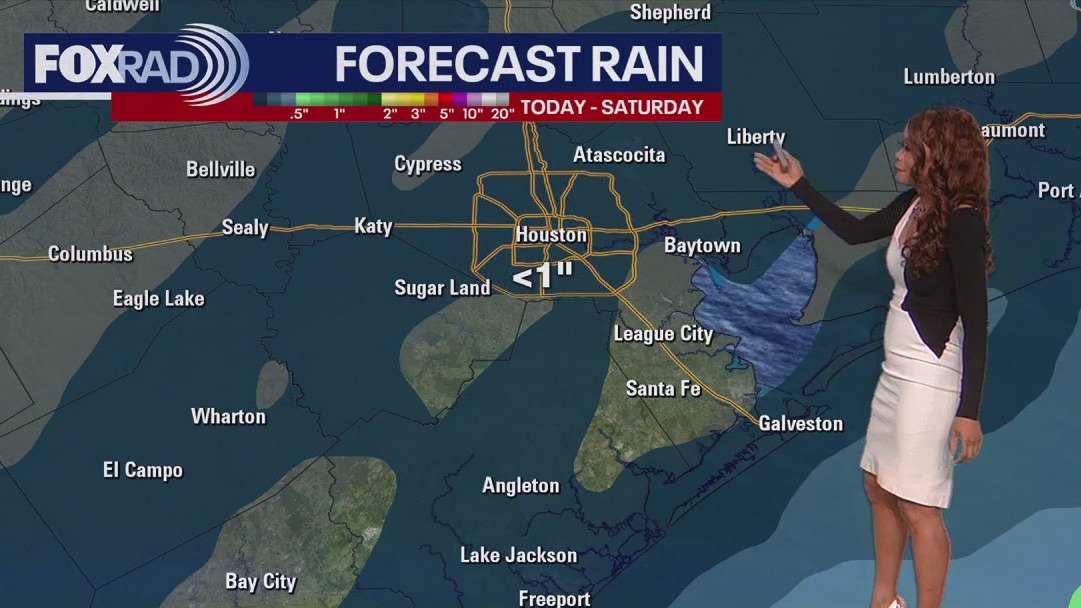 Rain clearing out for the weekend | FOX 26 Houston Weather Forecast ...