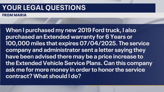 Your Legal Questions: Car warranty, employment discrimination