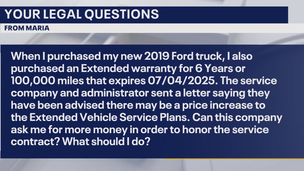 Your Legal Questions: Car warranty, employment discrimination