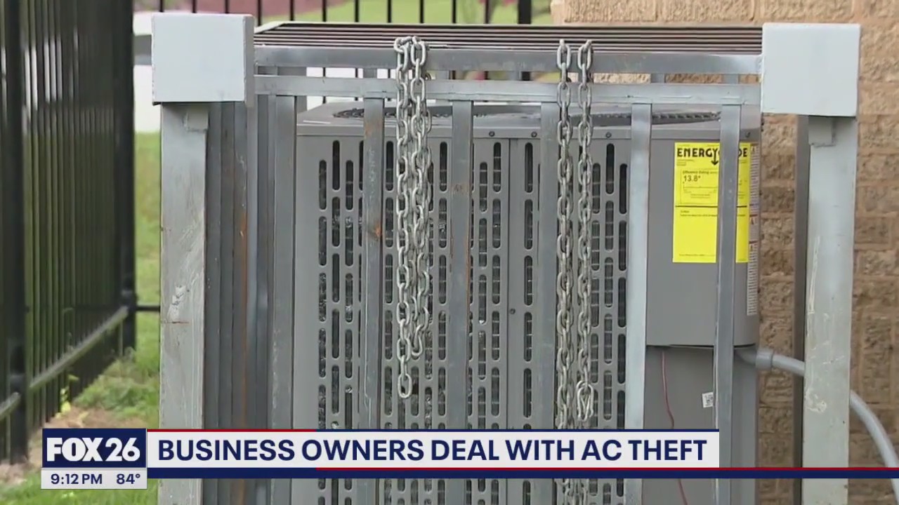 Business owners deal with AC theft