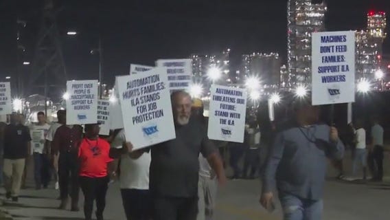Houston Ports impacted as dockworkers strike