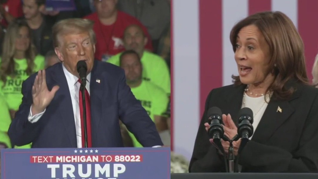 Trump vs. Harris: Candidates trade heavy blows