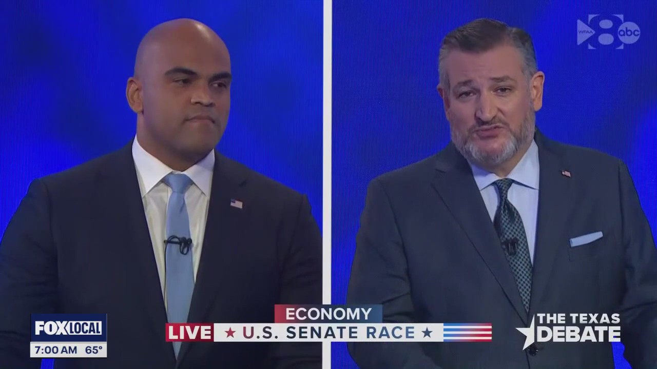 Cruz-Allred clash on debate stage