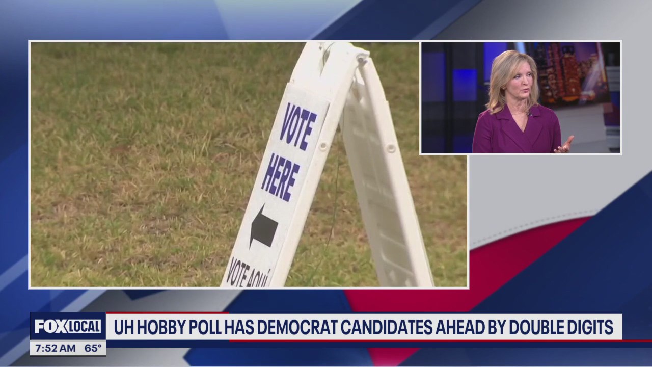 Poll: Dems up big in Harris County | FOX 26 Houston
