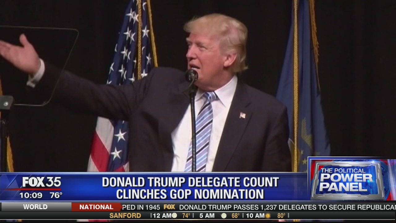 Trumps secures delegates for nomination