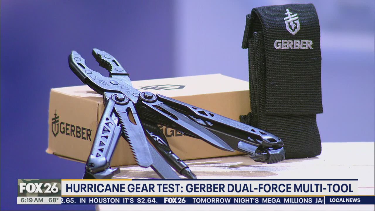 JD's Hurricane Gear Test: Gerber Dual-Force Multi-tool