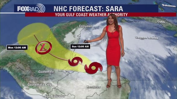 Continuing to monitor Tropical Storm Sara | FOX 26 Tropical Weather Update