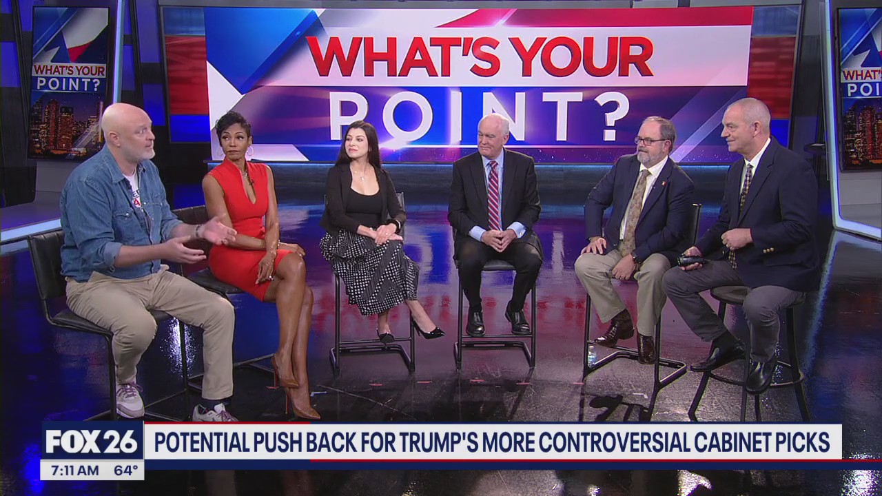 Potential push back for Trump's cabinet picks