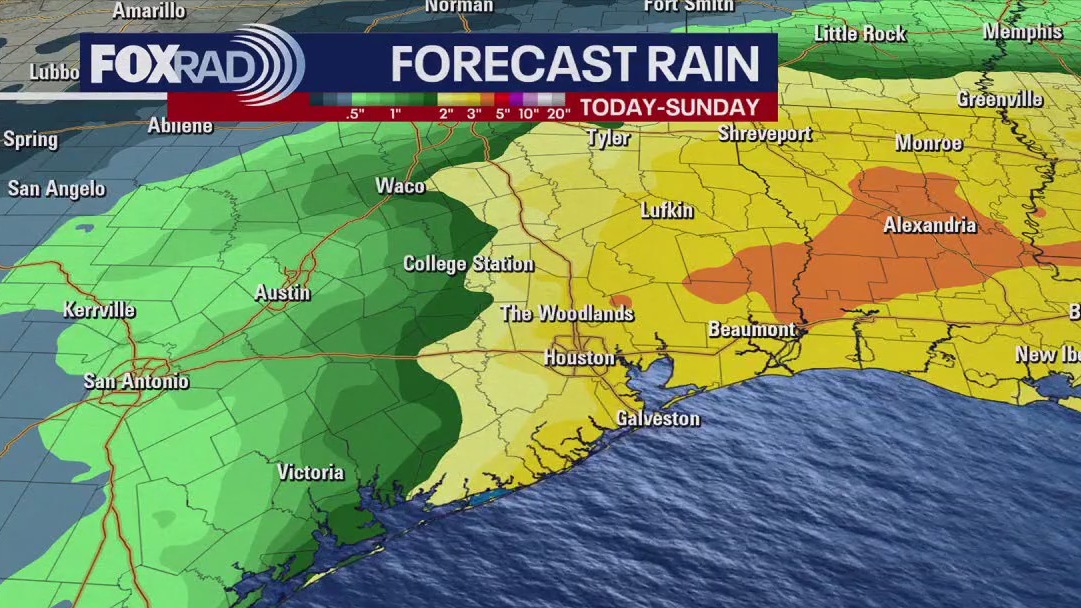 Wet weather on the way this week | FOX 26 Houston Weather Forecast