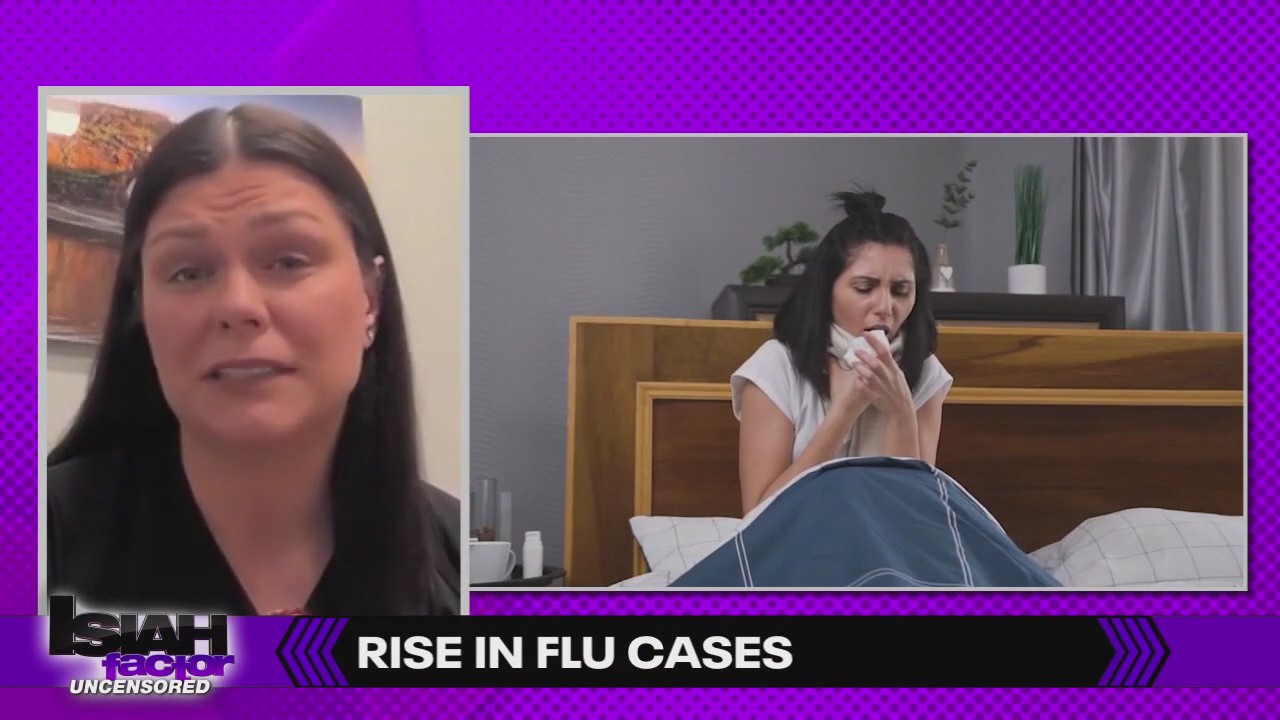 Rise in flu cases amidst record low vaccinations