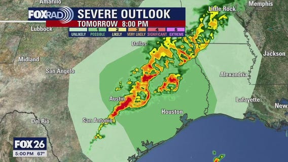 FOX26 Storm Alert: Severe weather expected Christmas Eve