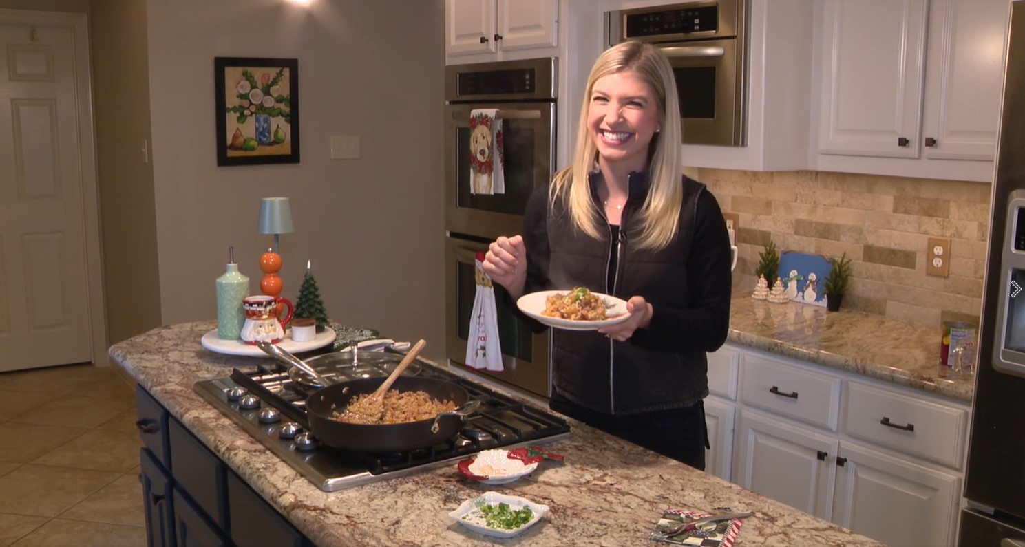 Ham and pineapple fried rice recipe