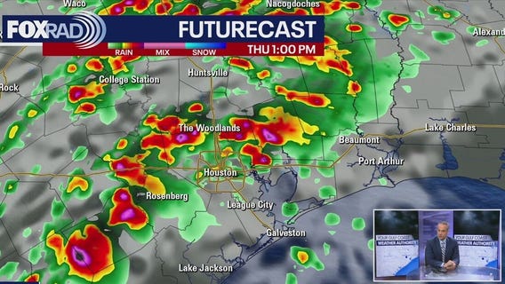 Severe weather, storms, and heavy rain on Thursday