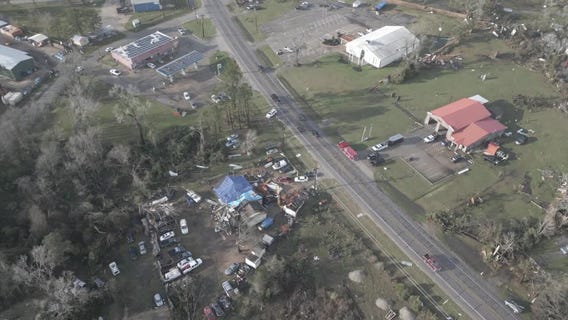VIDEO: Storm damage in Conroe