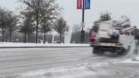 North Texas seeing intense snowy weather