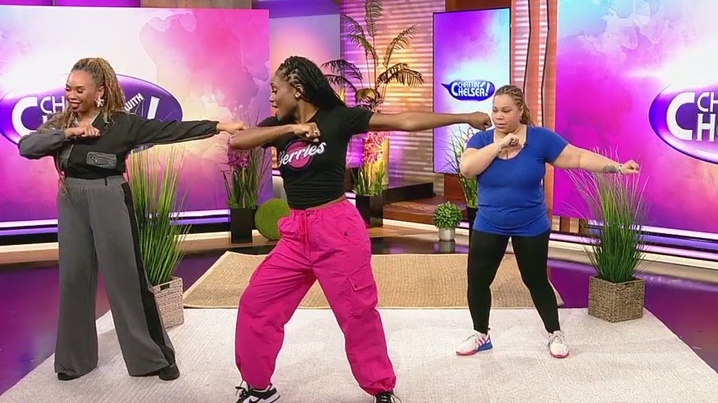 Former NBA dancer shows how you can get movin'