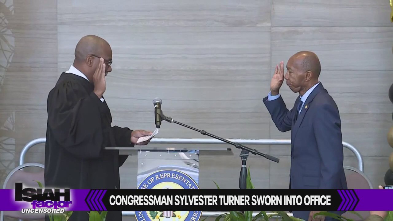 Congressman Sylvester Turner sworn into office in Downtown Houston