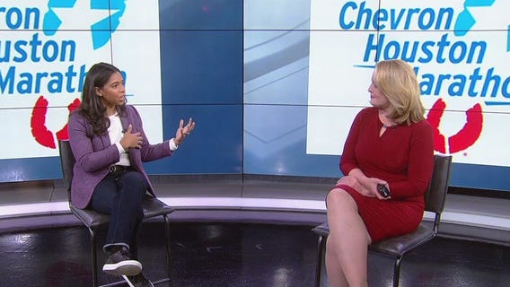 Woman set to run in marathon after being injured in a motorcycle wreck