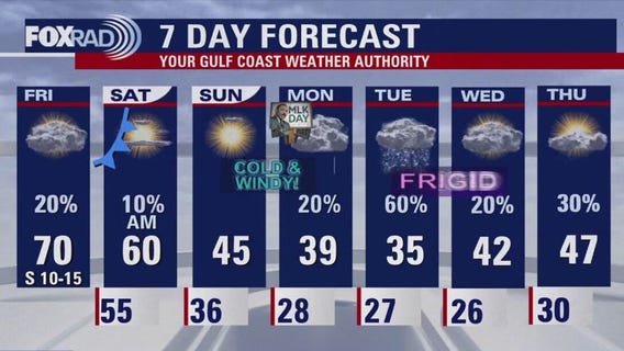 Houston weather: January 17, 2025