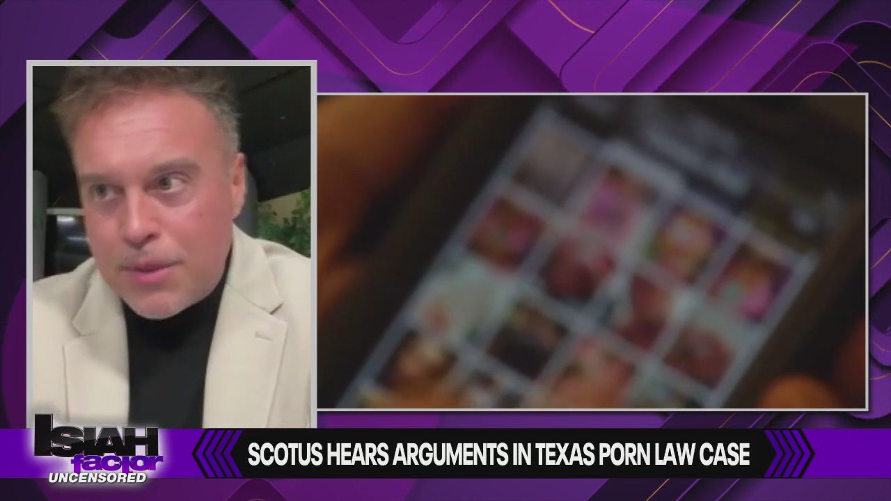 Supreme Court hears arguments in Texas porn law case