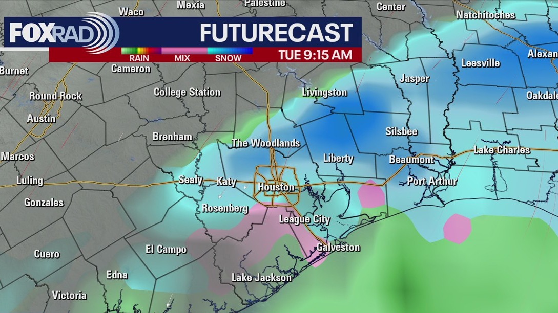Arctic Blast to possibly bring snow, ice | FOX 26 Houston