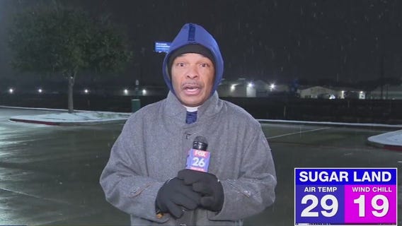 Keeping an eye on wintry conditions in Katy