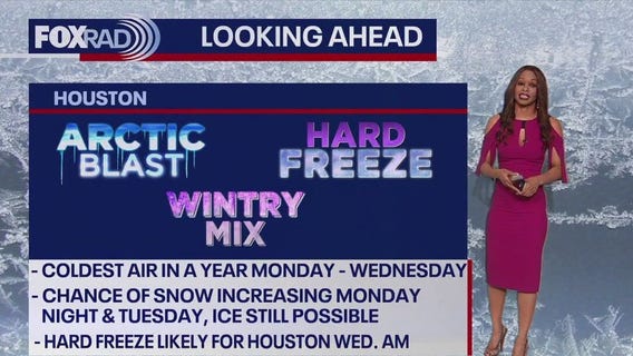 Houston weather: Mild Friday night with temps in 50s