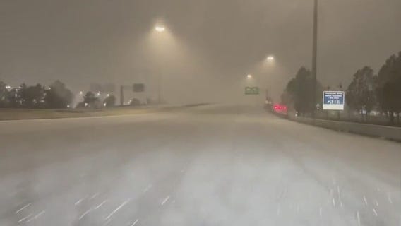 Houston weather: Dangerous icy road conditions amid winter storm
